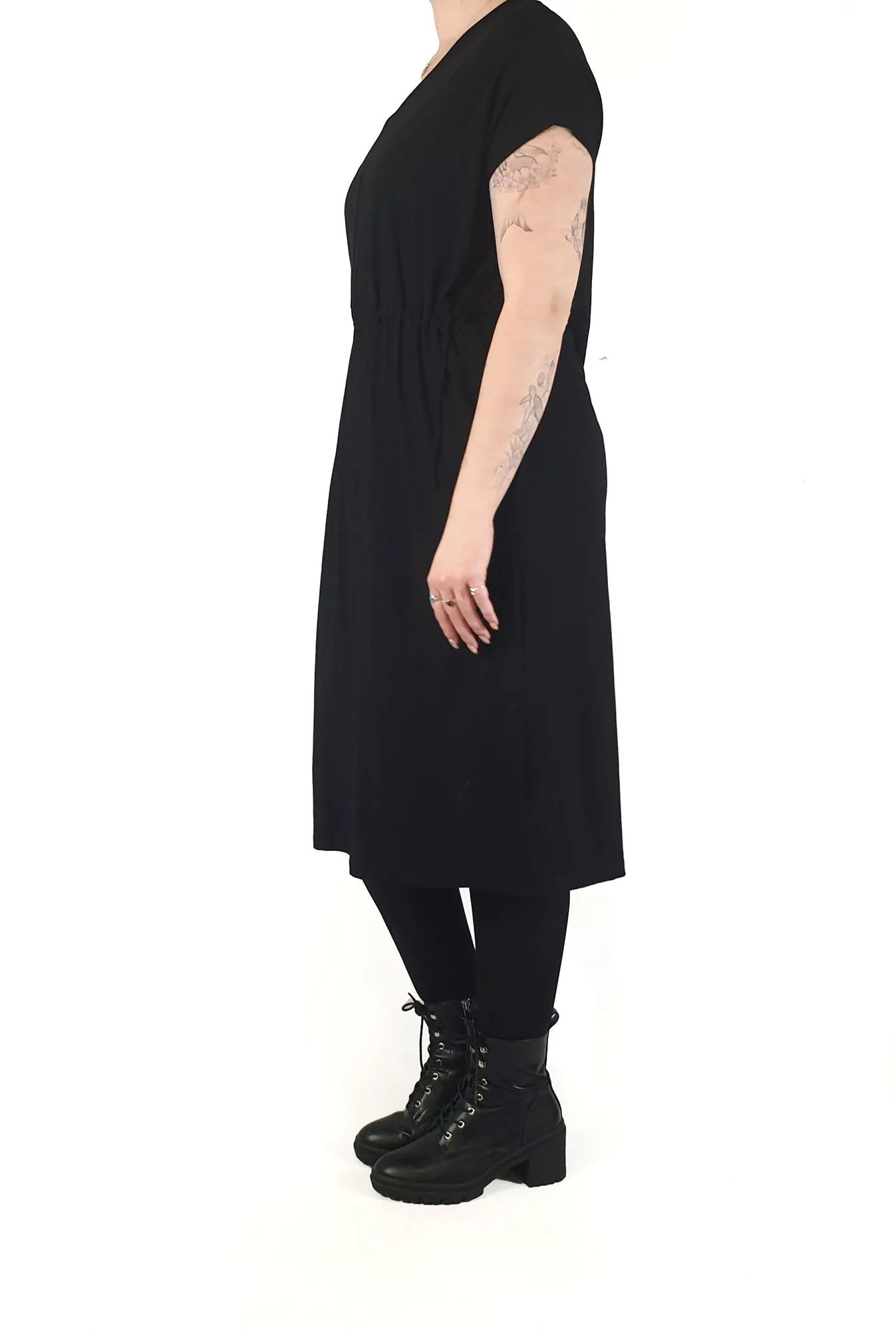 Marimekko black sleevless dress size M