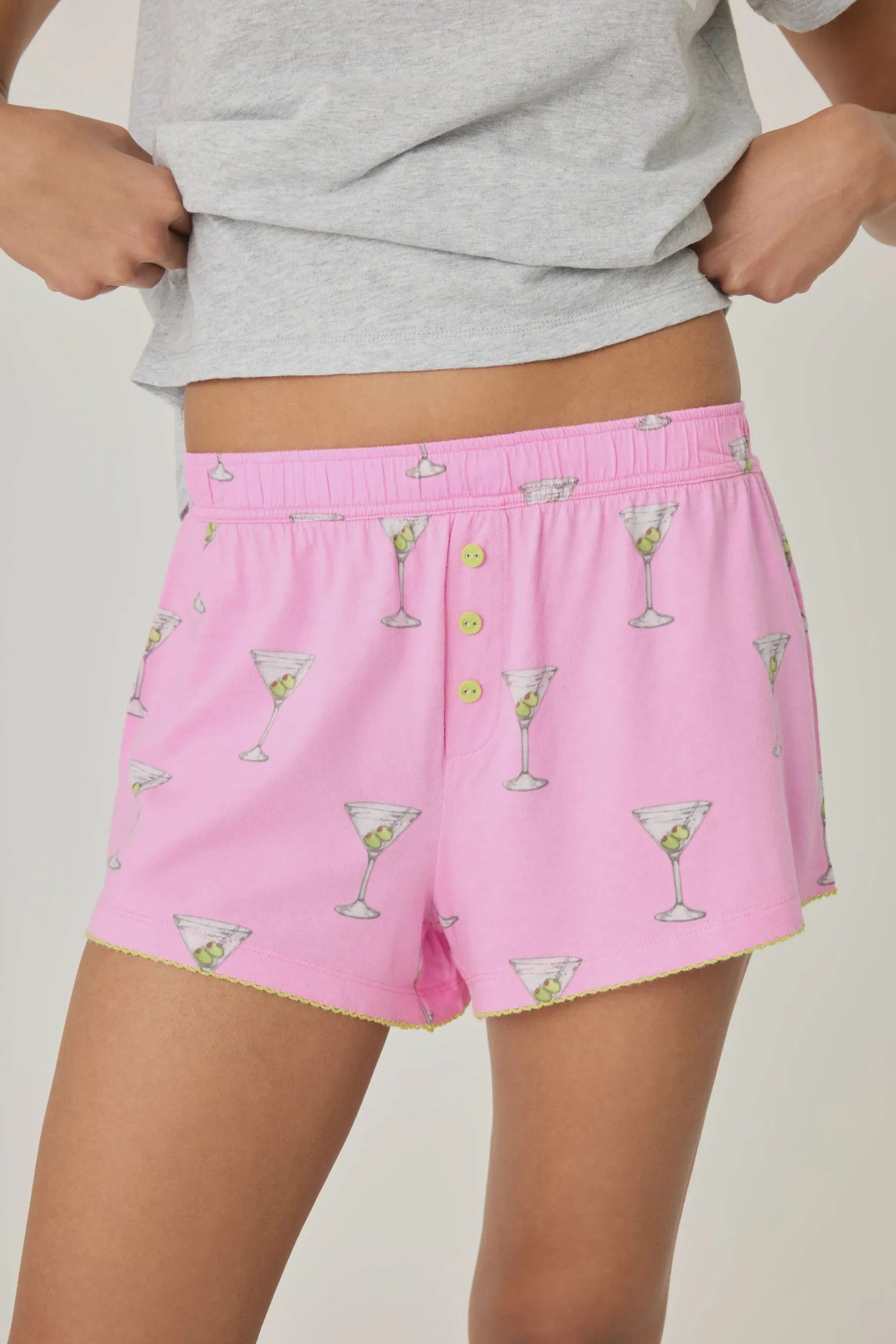 MARTINI PLAYFUL PRINT PJ SHORTS