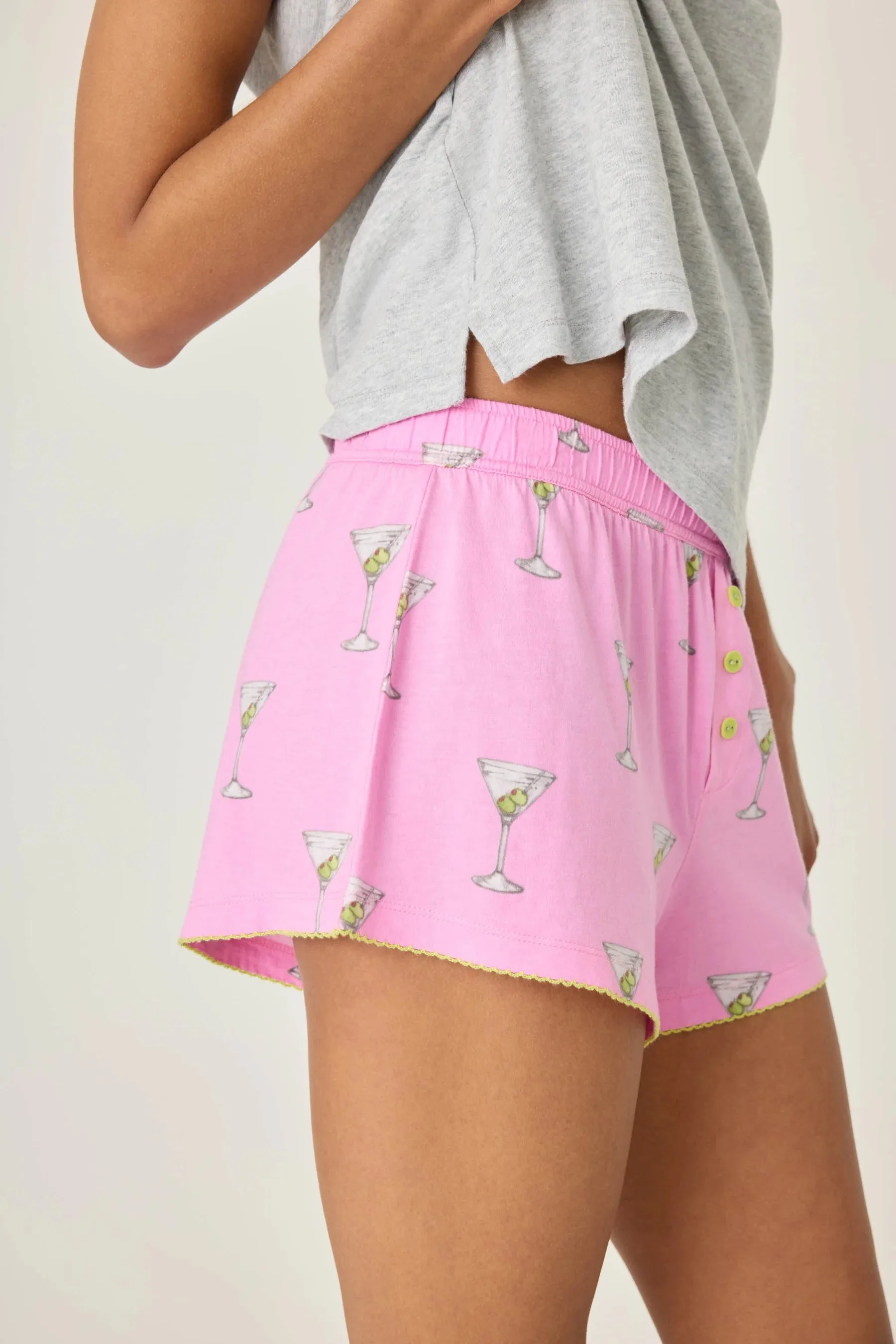 MARTINI PLAYFUL PRINT PJ SHORTS