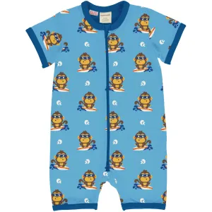 Maxomorra Monkey Short Rompersuit Dxs2408-Sxs2415