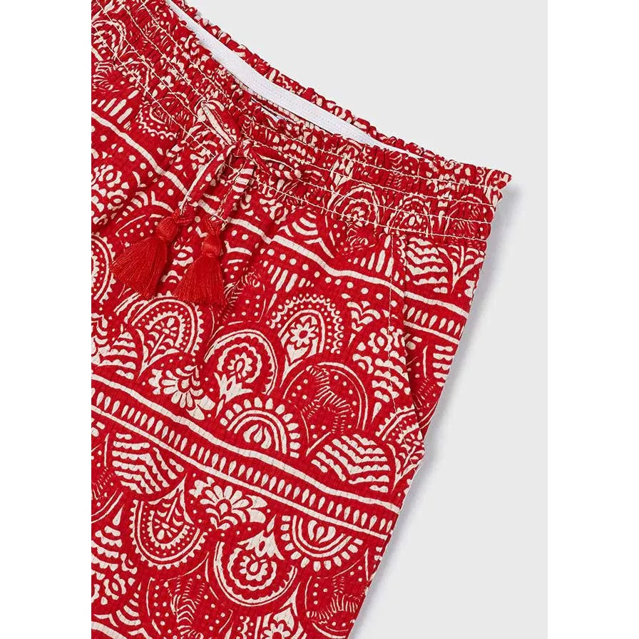 Mayoral Granadine Printed Pants