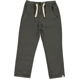 Me & Henry Boys Jay Twill Pants - Charcoal