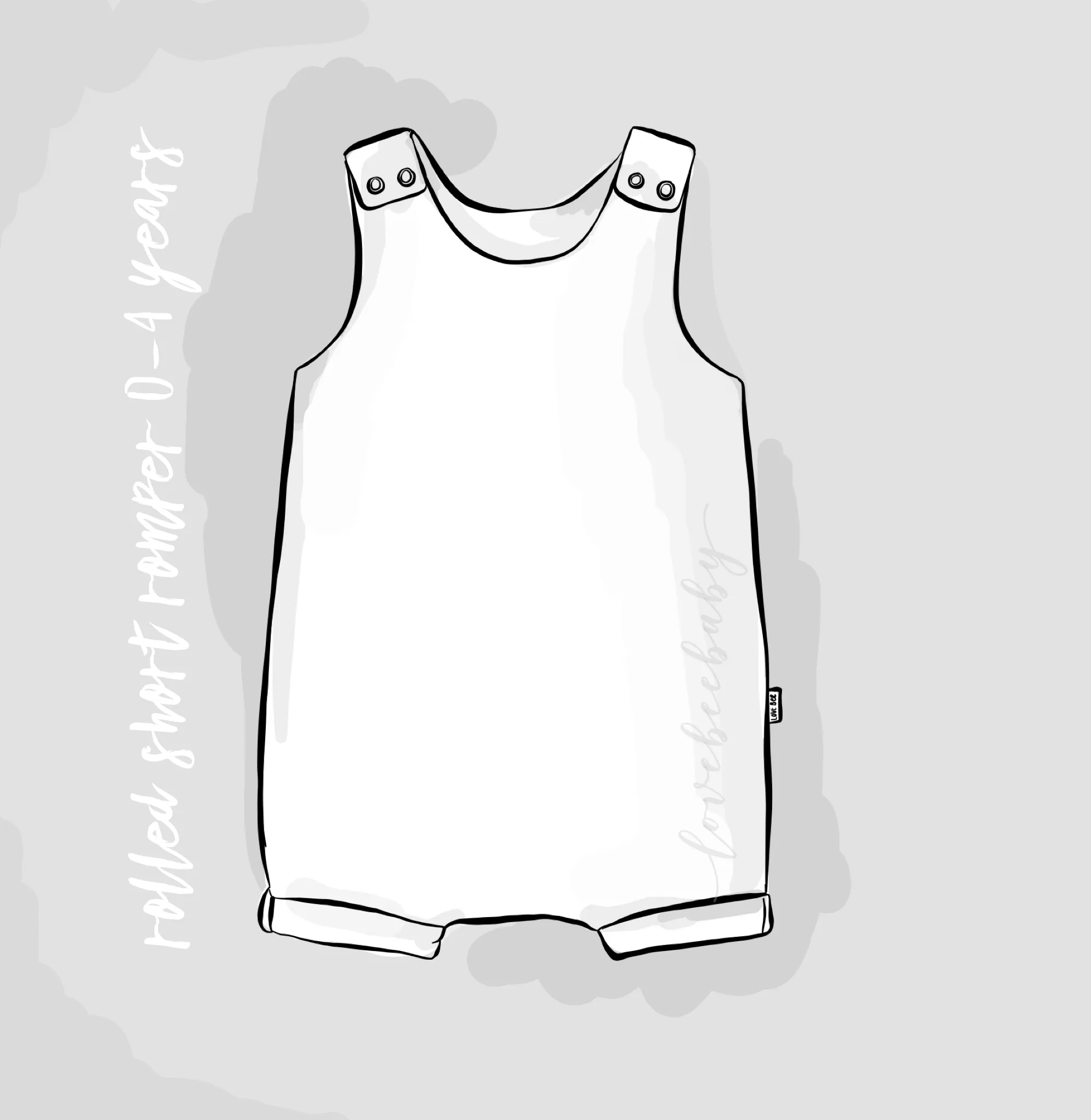 Menagerie Short Romper - 2-3 years - Available now