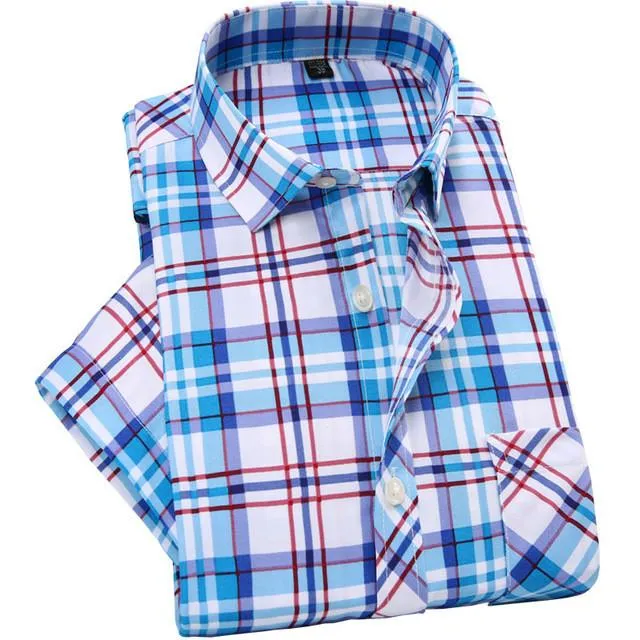Men's Fashion Short Sleeve Dress Shirt