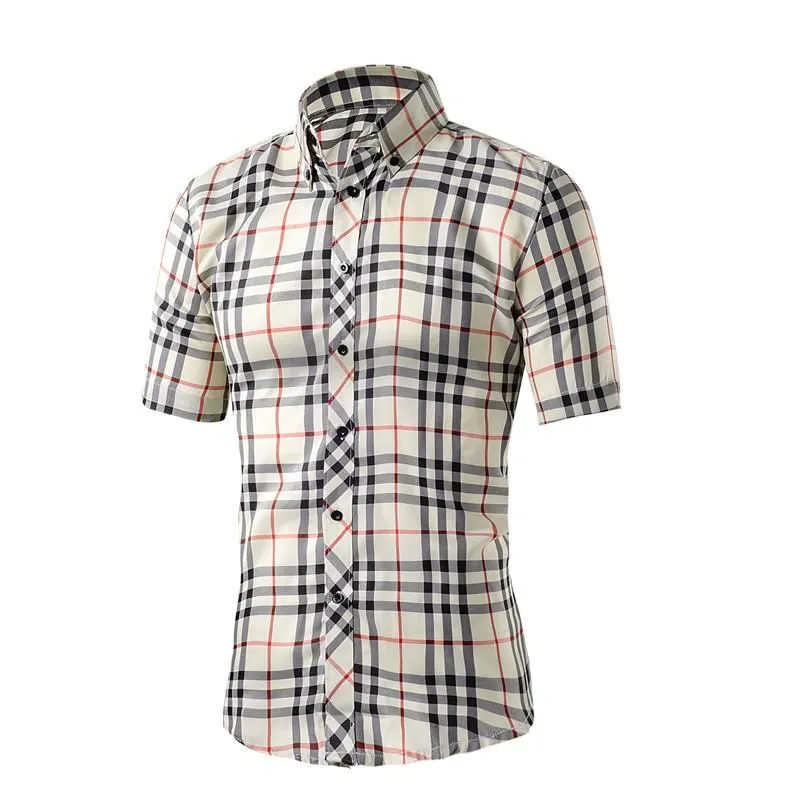 Men's Plaid Casual Dress Shirt In Many Different Styles/Colors