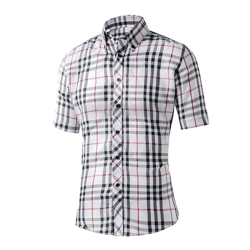 Men's Plaid Casual Dress Shirt In Many Different Styles/Colors