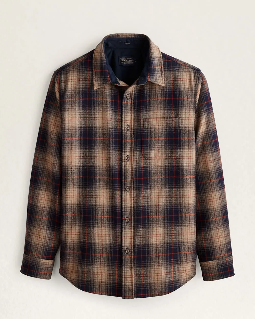 Men's Plaid Lodge Shirt