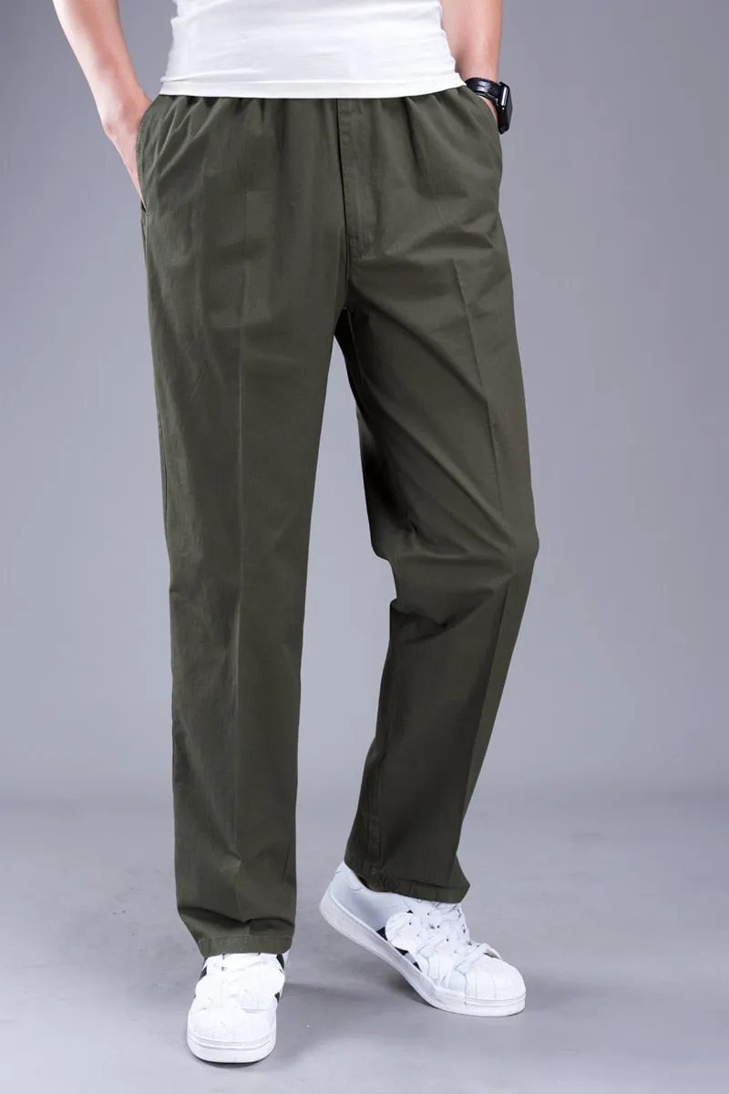 Men's Super Plus Size Straight Leg Cargo Pants