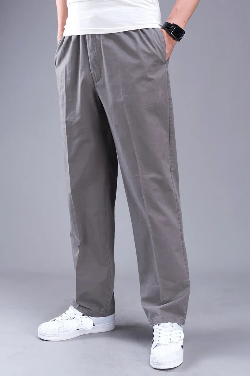 Men's Super Plus Size Straight Leg Cargo Pants
