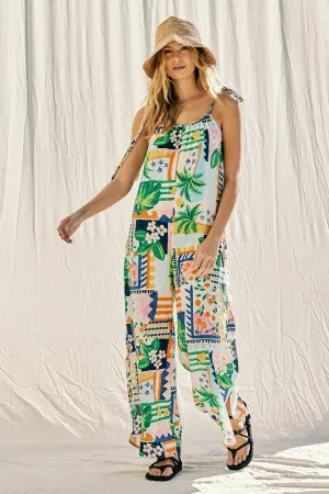 MIAMI BEACH MULTICOLOR JUMPSUIT