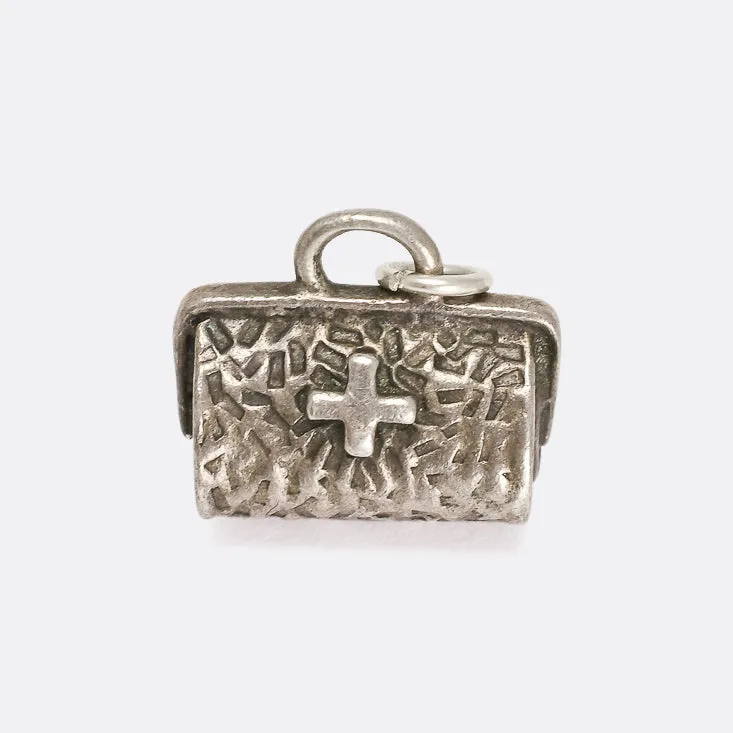 Mid-Century 'Gladstone' Medical Bag Charm