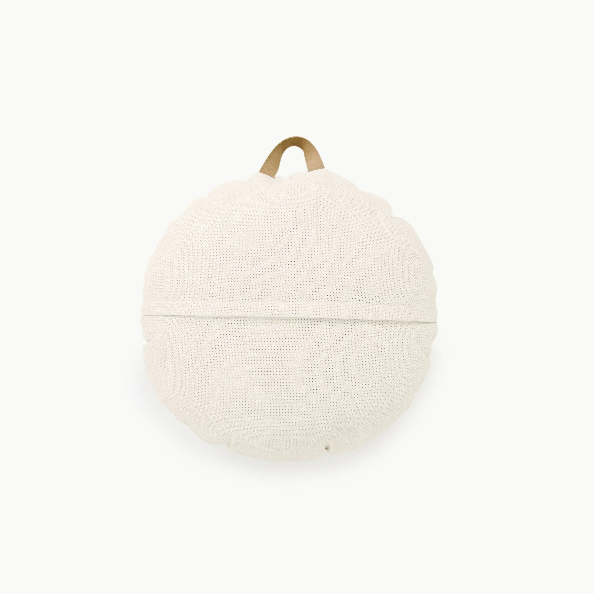 Mini Floor Cushion - Ivory Circle