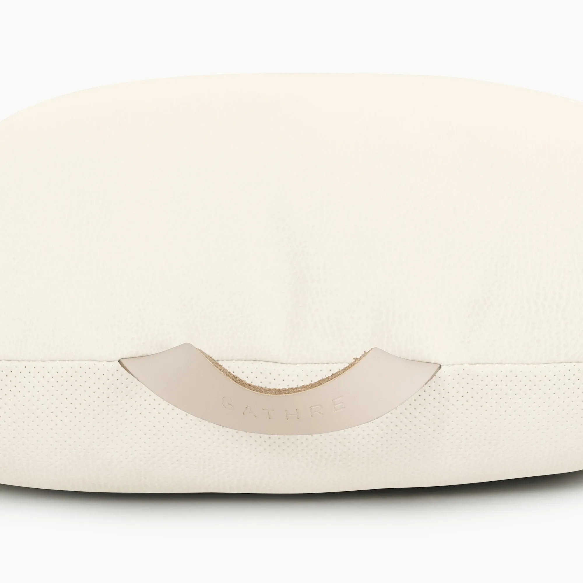 Mini Floor Cushion - Ivory Circle
