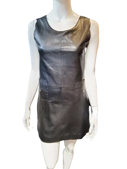 Mini Leather Dress