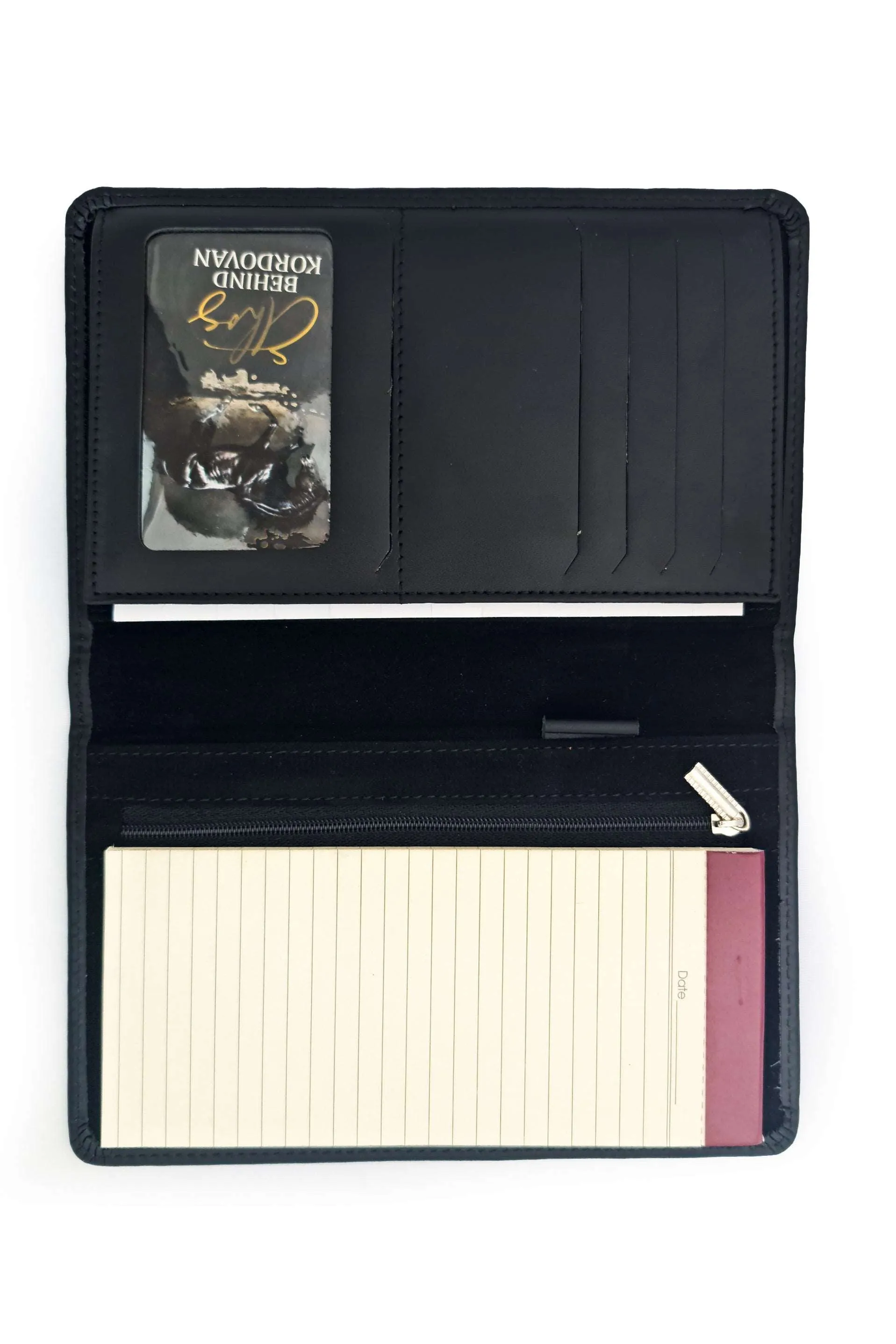 Mini Leather Folio // Note Pad Organizer