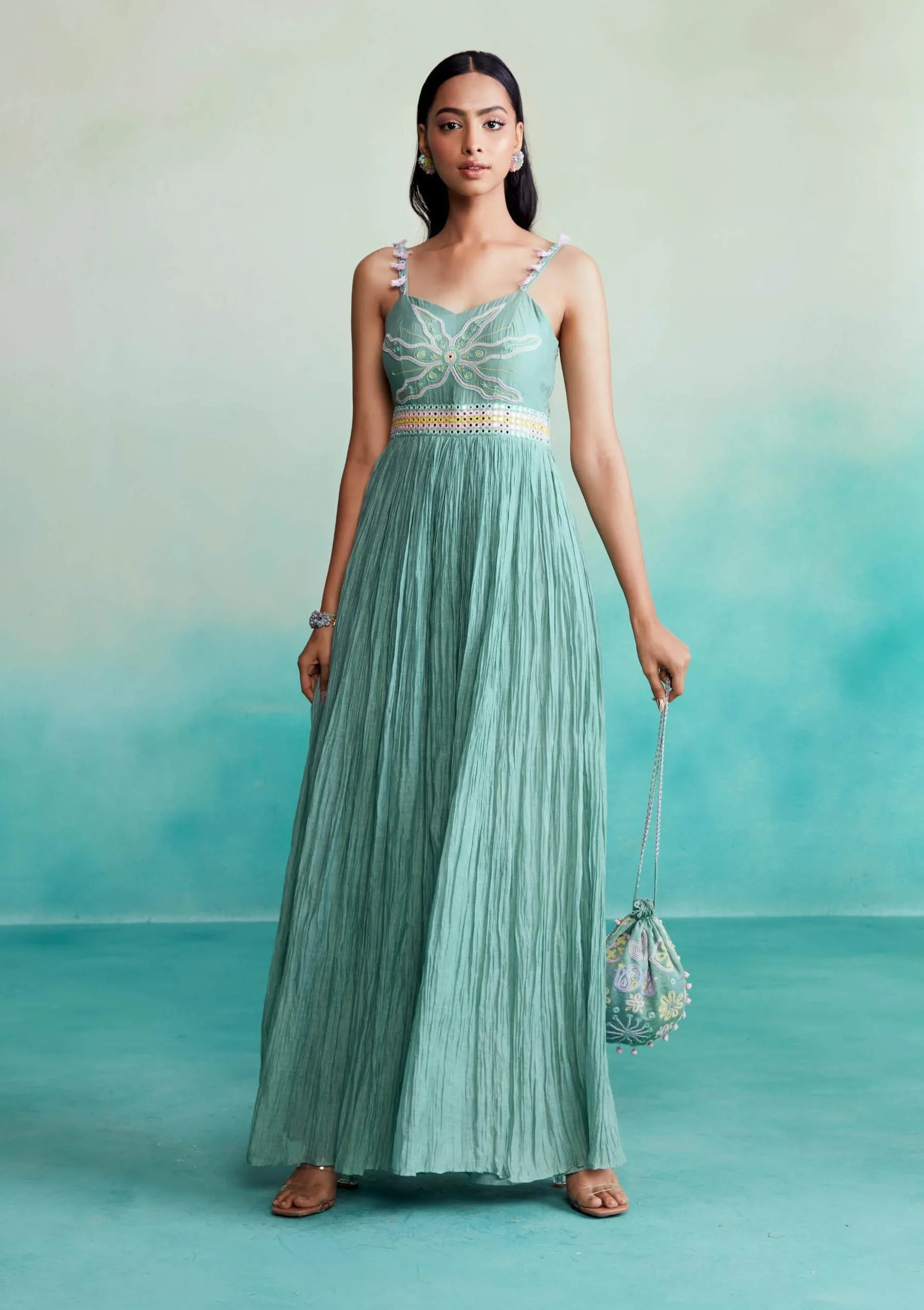 Mint green euphoria jumpsuit