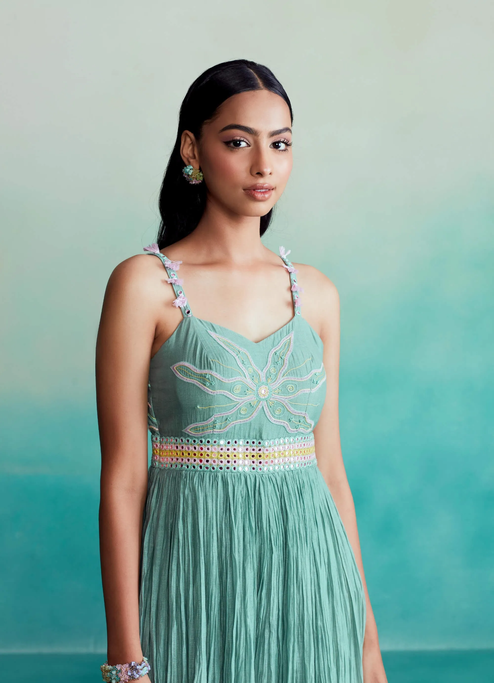 Mint green euphoria jumpsuit