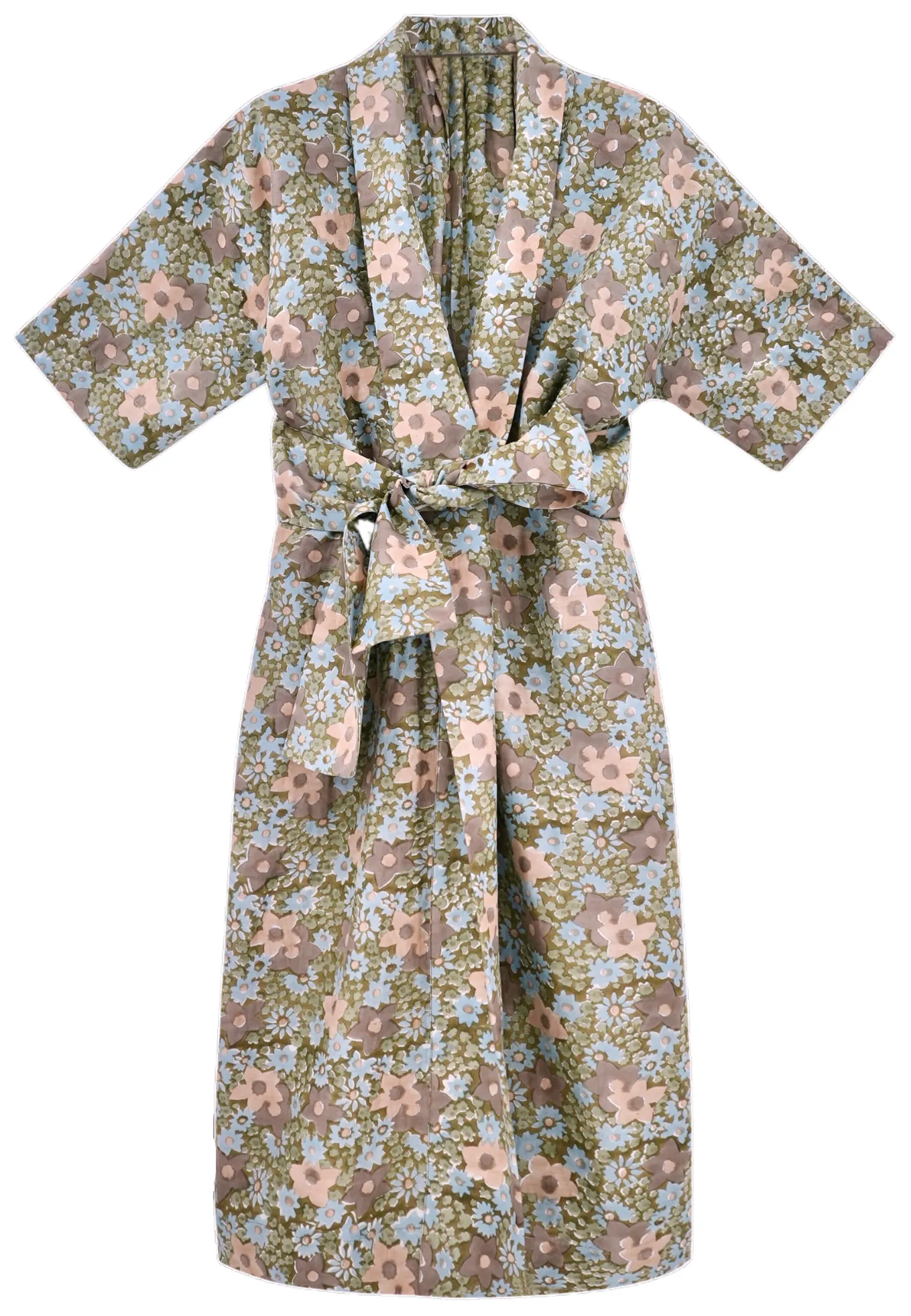 Mirth Organic Cotton Laos Robe in Stargazer