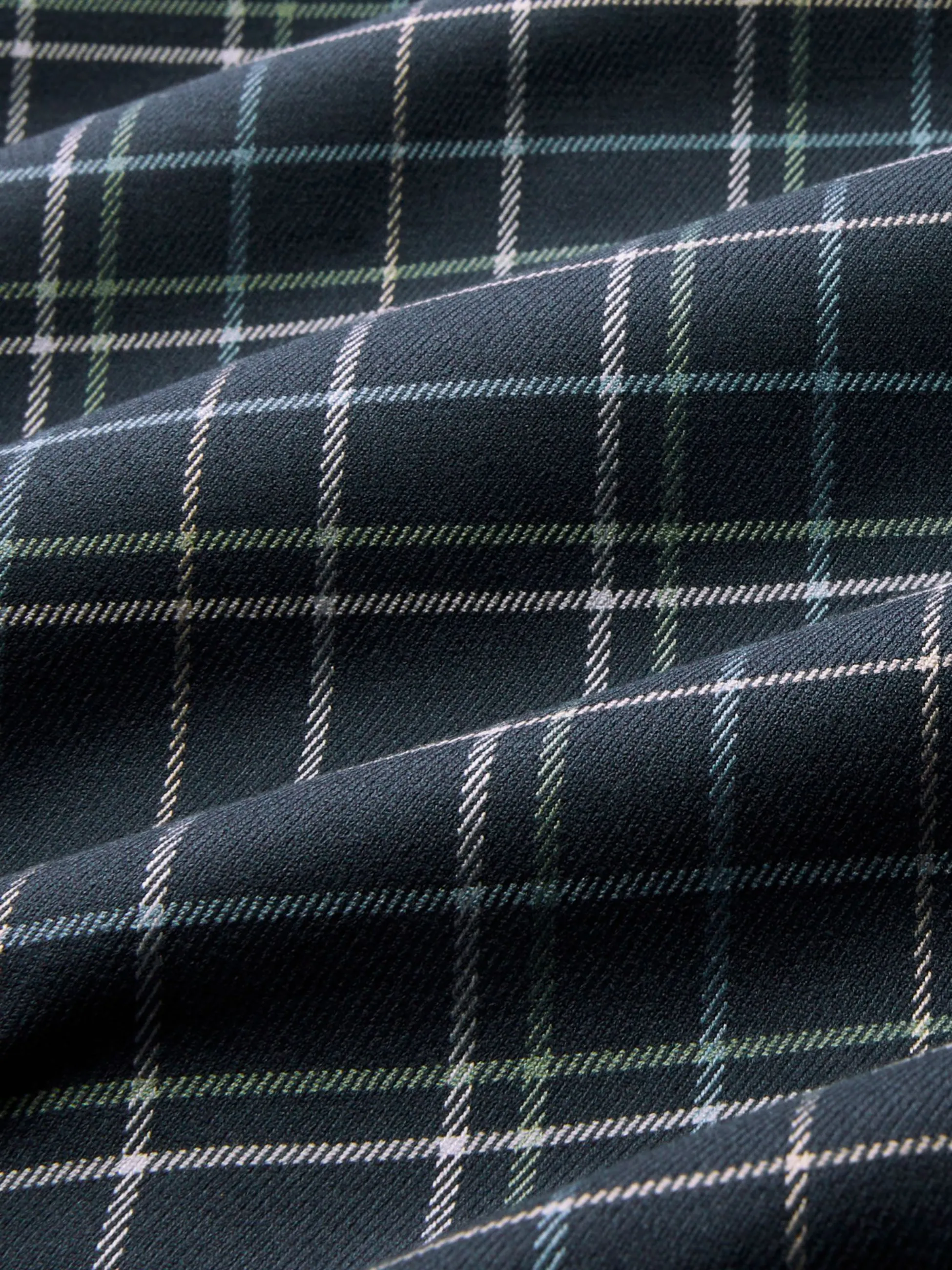 Mizzen   Main City Flannel - Navy Andrew Plaid