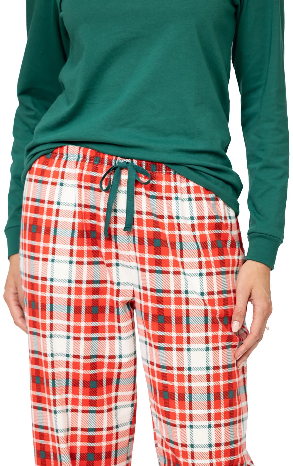 Modern Plaid Pullover Pajamas - Pet & Owner