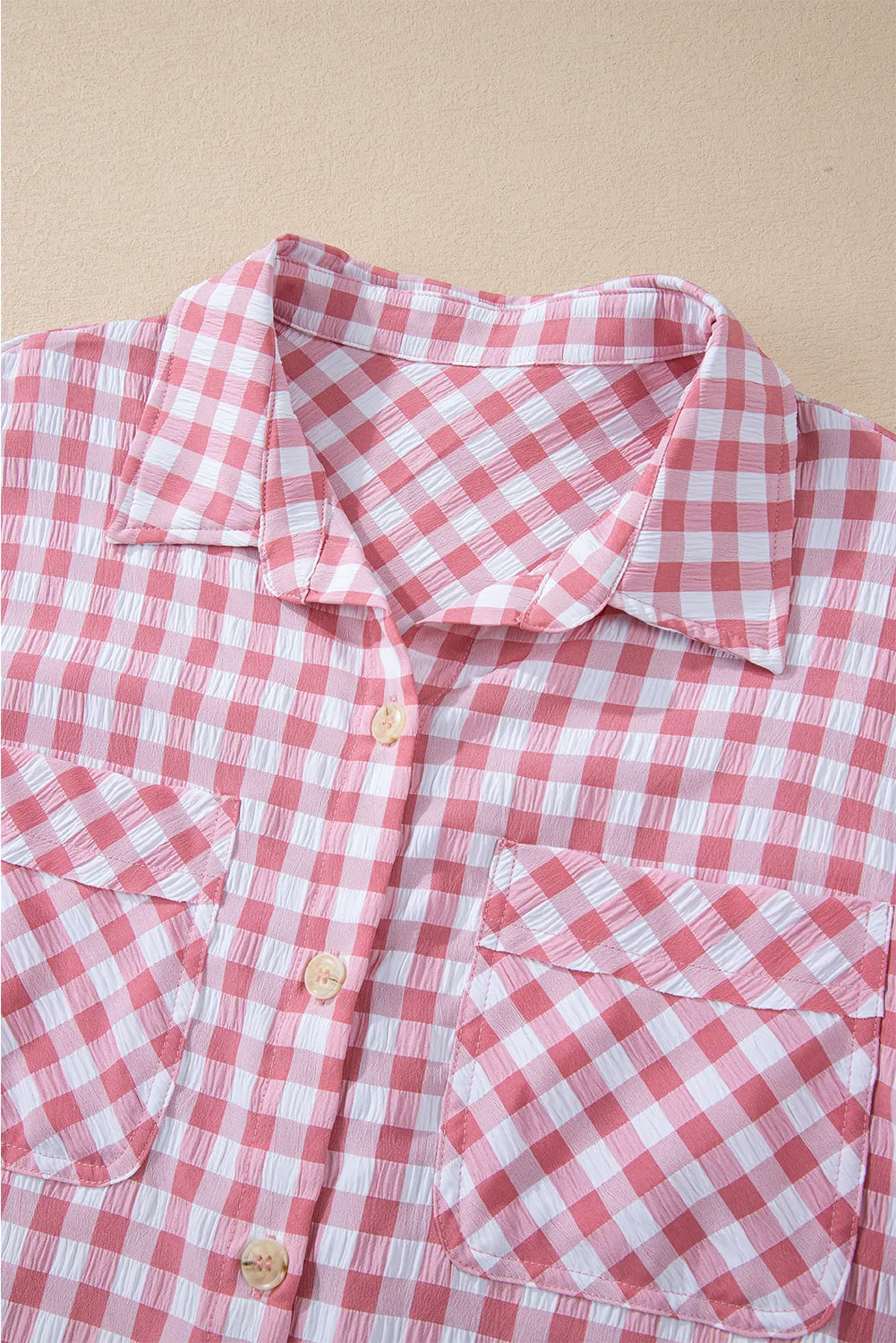 Morgan Plaid Long Sleeve Shirt