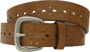 Mossimo Women's Bonded Leather Laser Perforated Belt