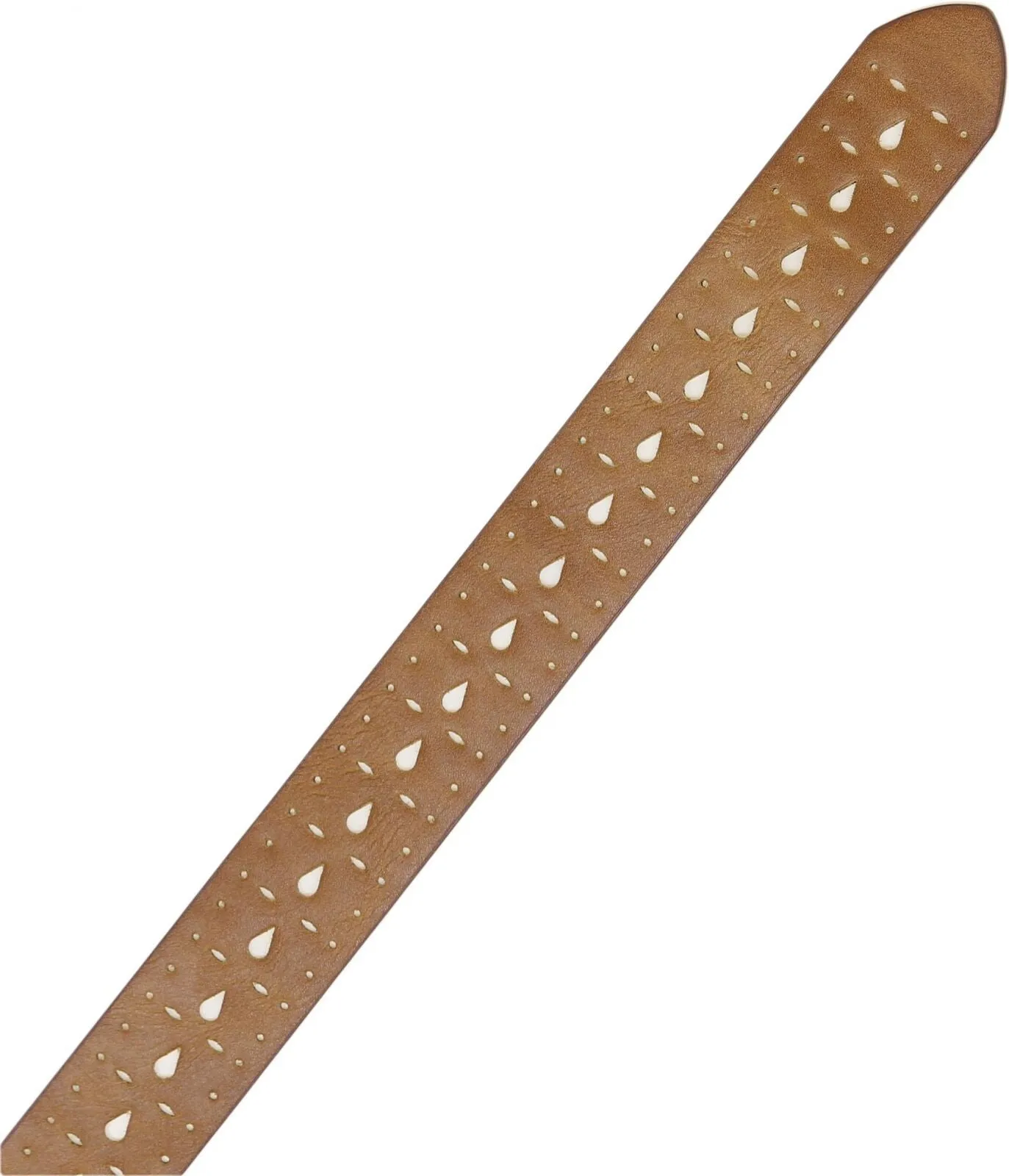 Mossimo Women's Bonded Leather Laser Perforated Belt