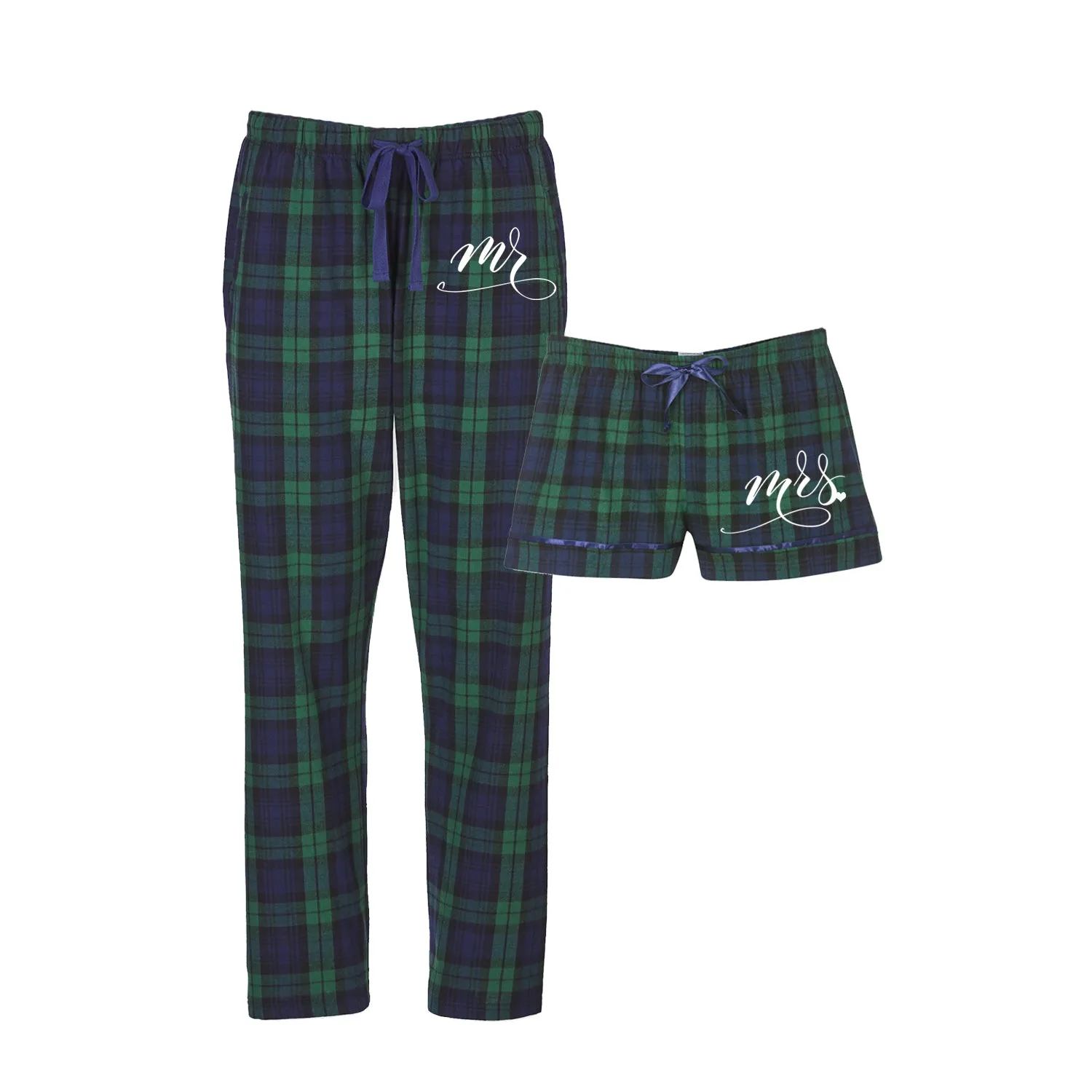 Mr. and Mrs. Flannel Set