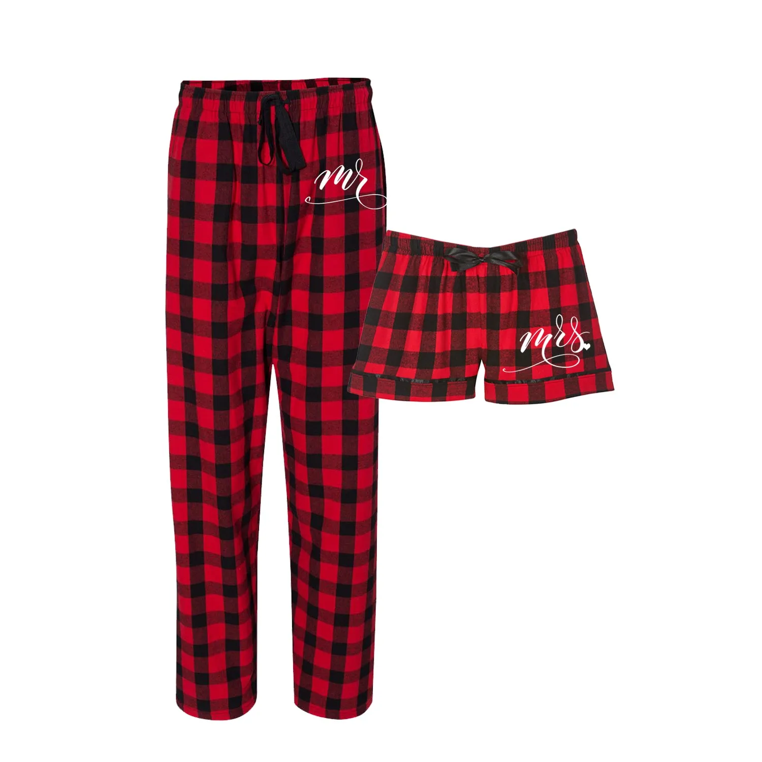 Mr. and Mrs. Flannel Set