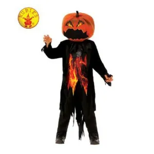 Mr Pumpkin Costume, Child Size Large