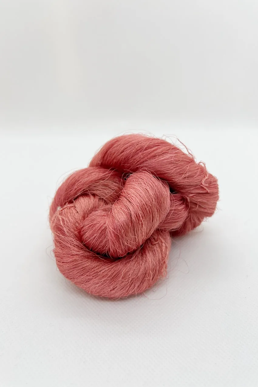 n-28 naturally dyed silks in variation