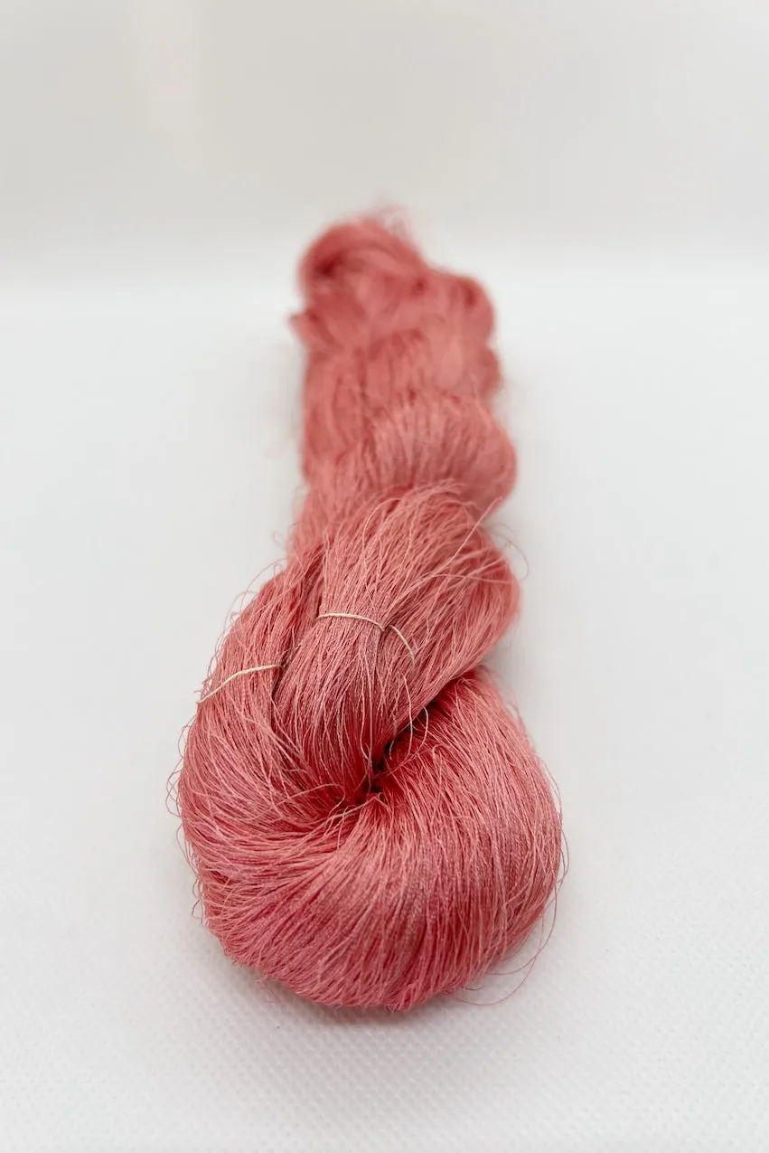 n-28 naturally dyed silks in variation