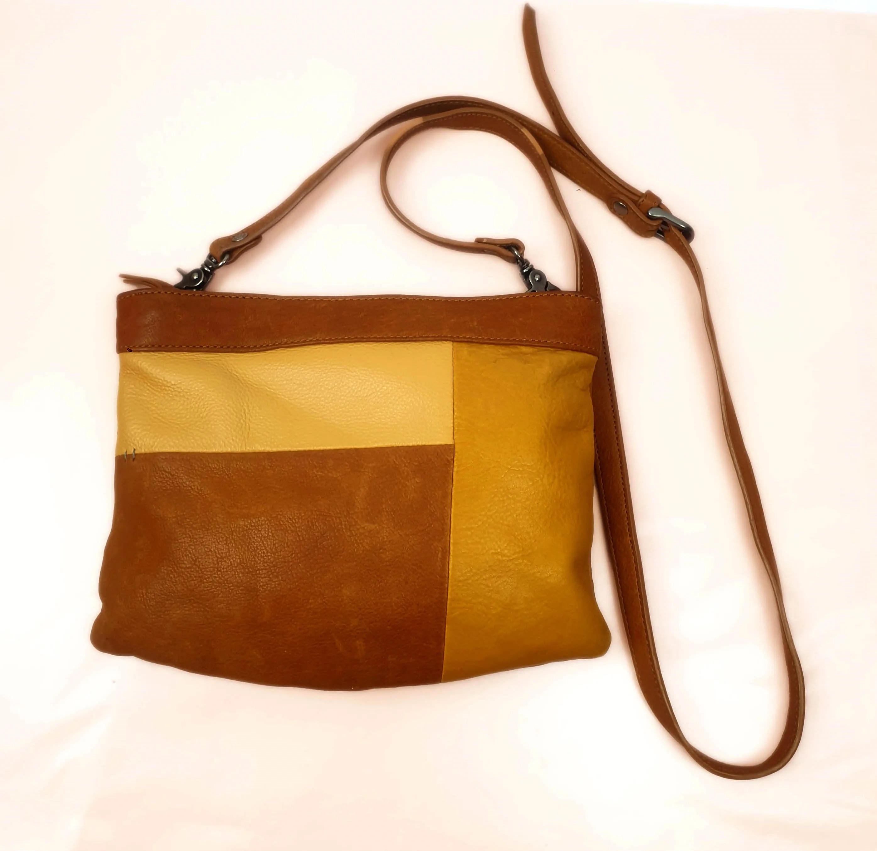 Nancybird brown leather mini bag regular
