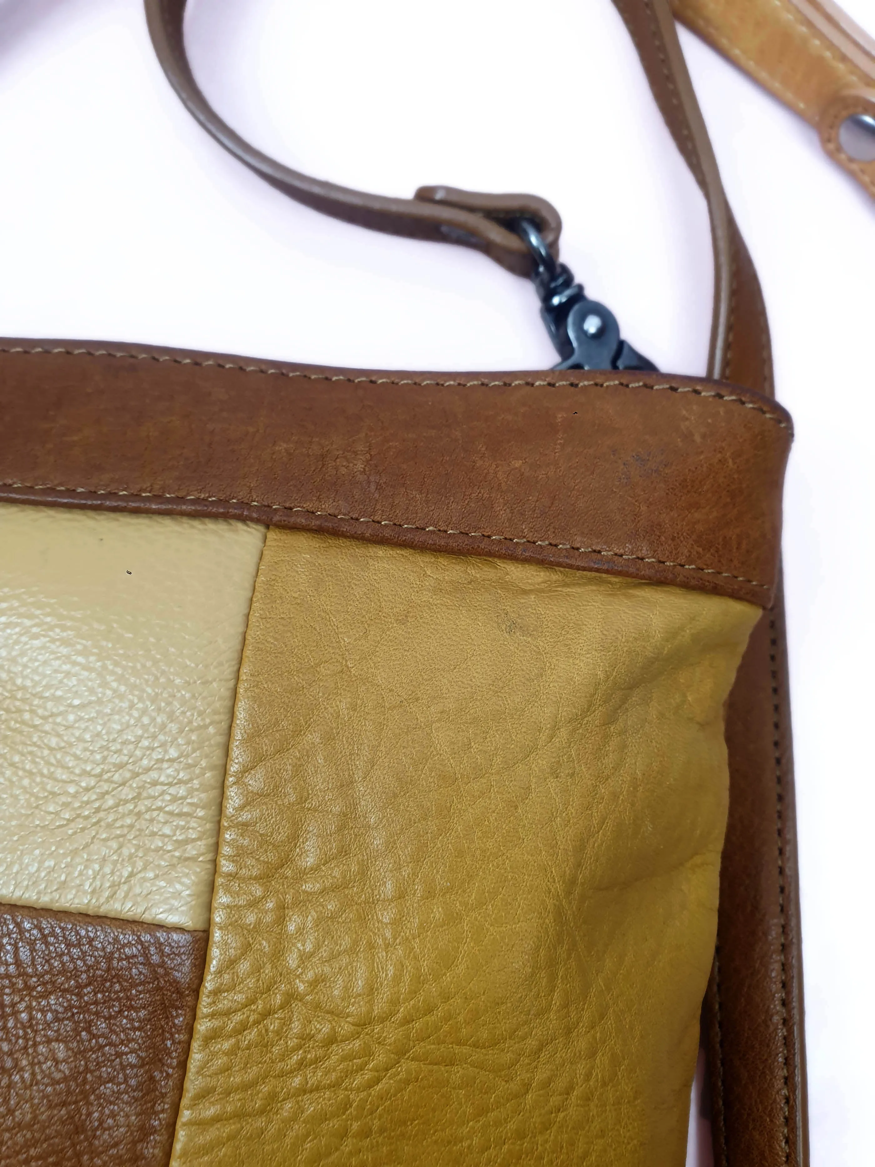 Nancybird brown leather mini bag regular