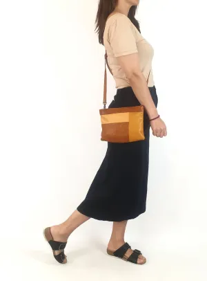 Nancybird brown leather mini bag regular