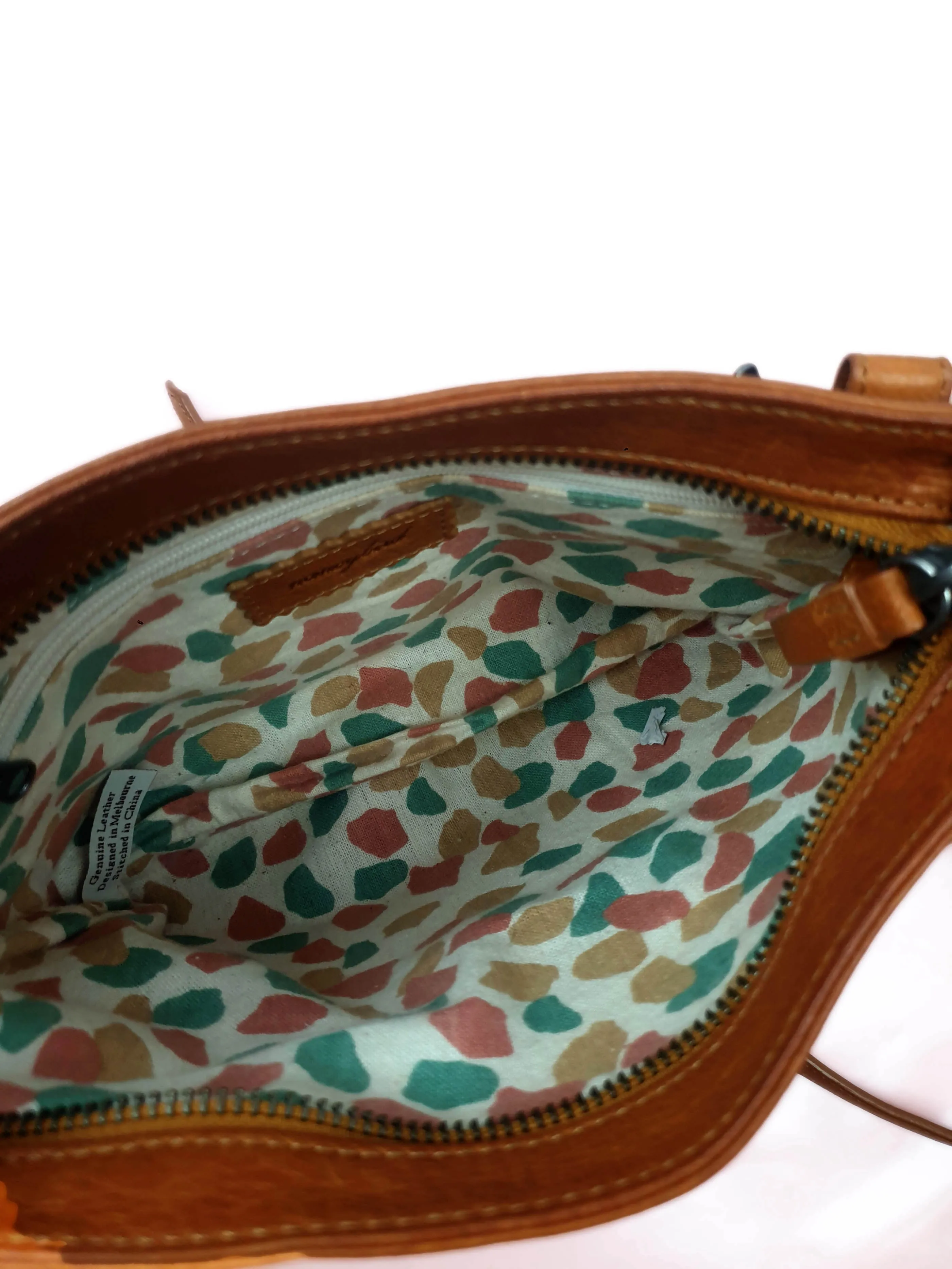 Nancybird brown leather mini bag regular