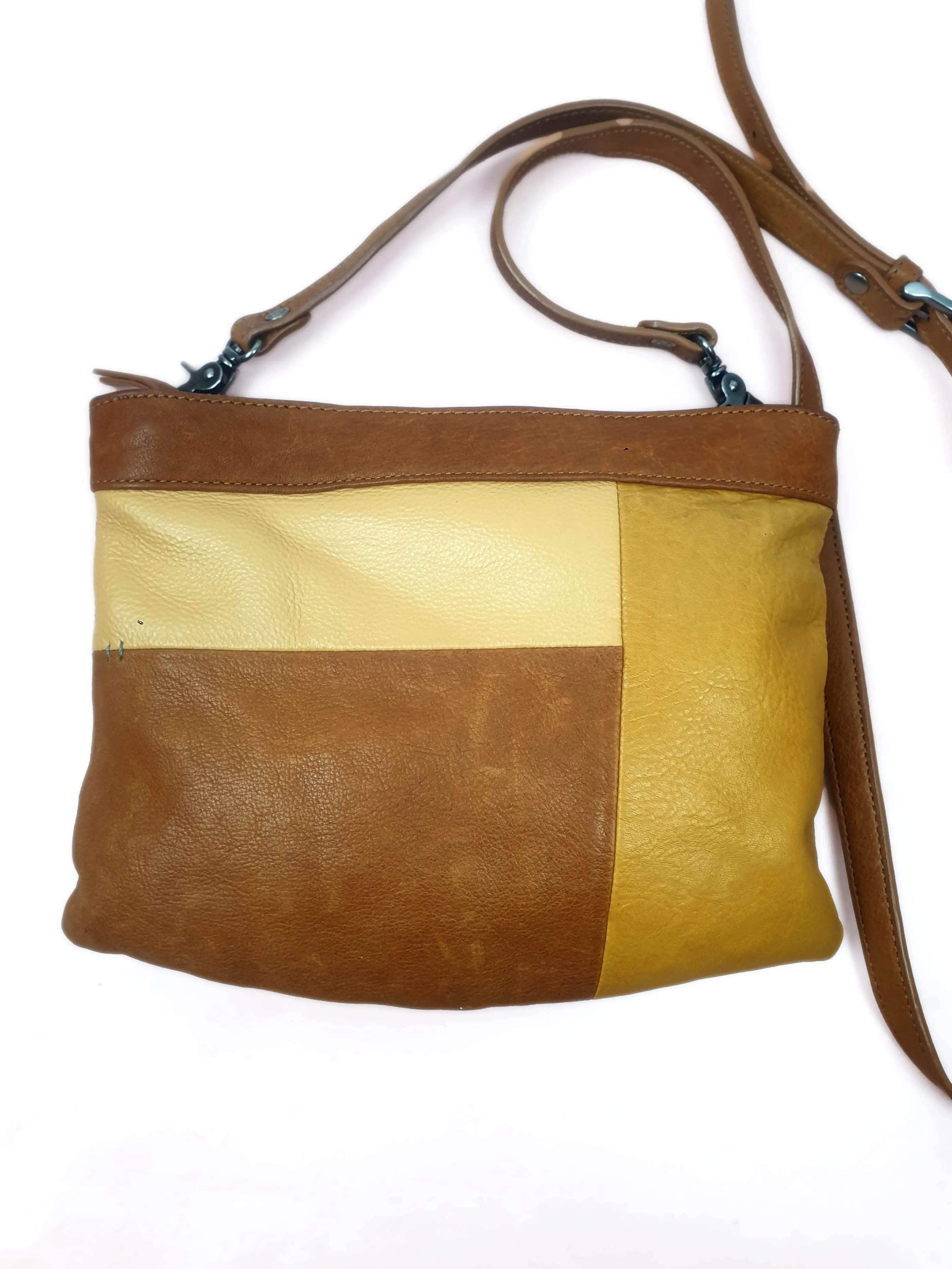 Nancybird brown leather mini bag regular