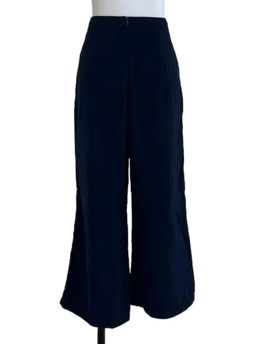 Navy Blue Gaucho Pants