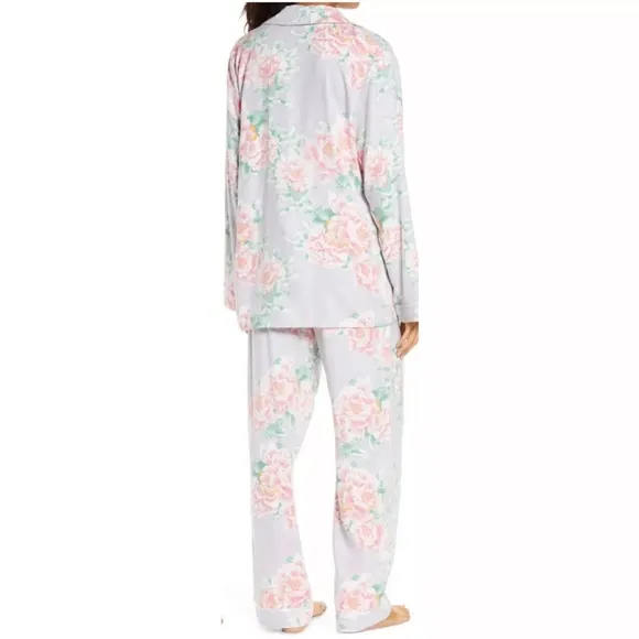NEW Papinelle floral flannel pajamas