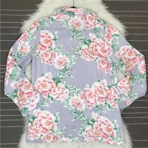 NEW Papinelle floral flannel pajamas