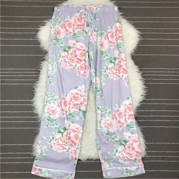 NEW Papinelle floral flannel pajamas