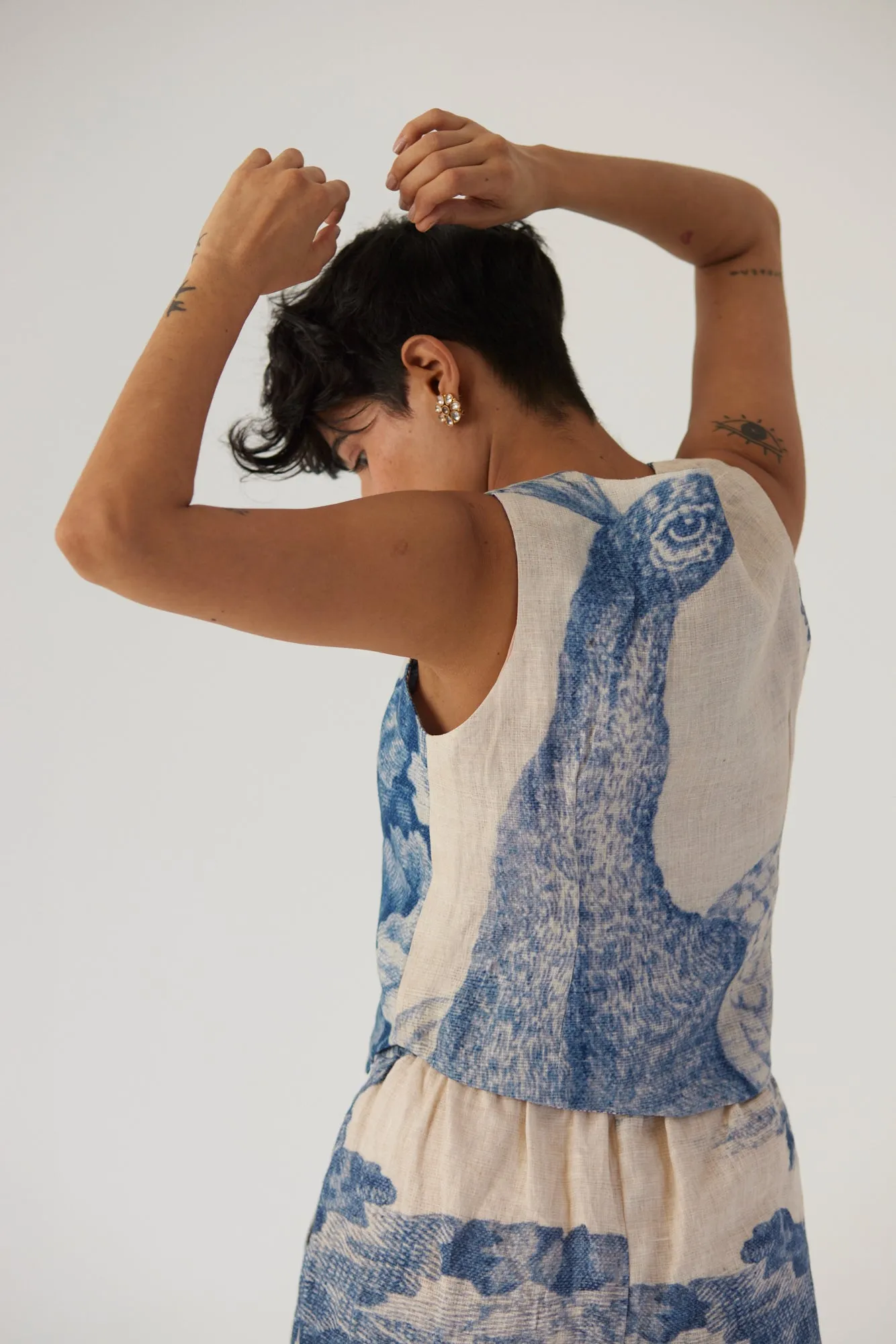 New Season Fall 24/Summer 25-Jacket Set-Linen-Morni White-YAMBB35-Fashion Edit Yam