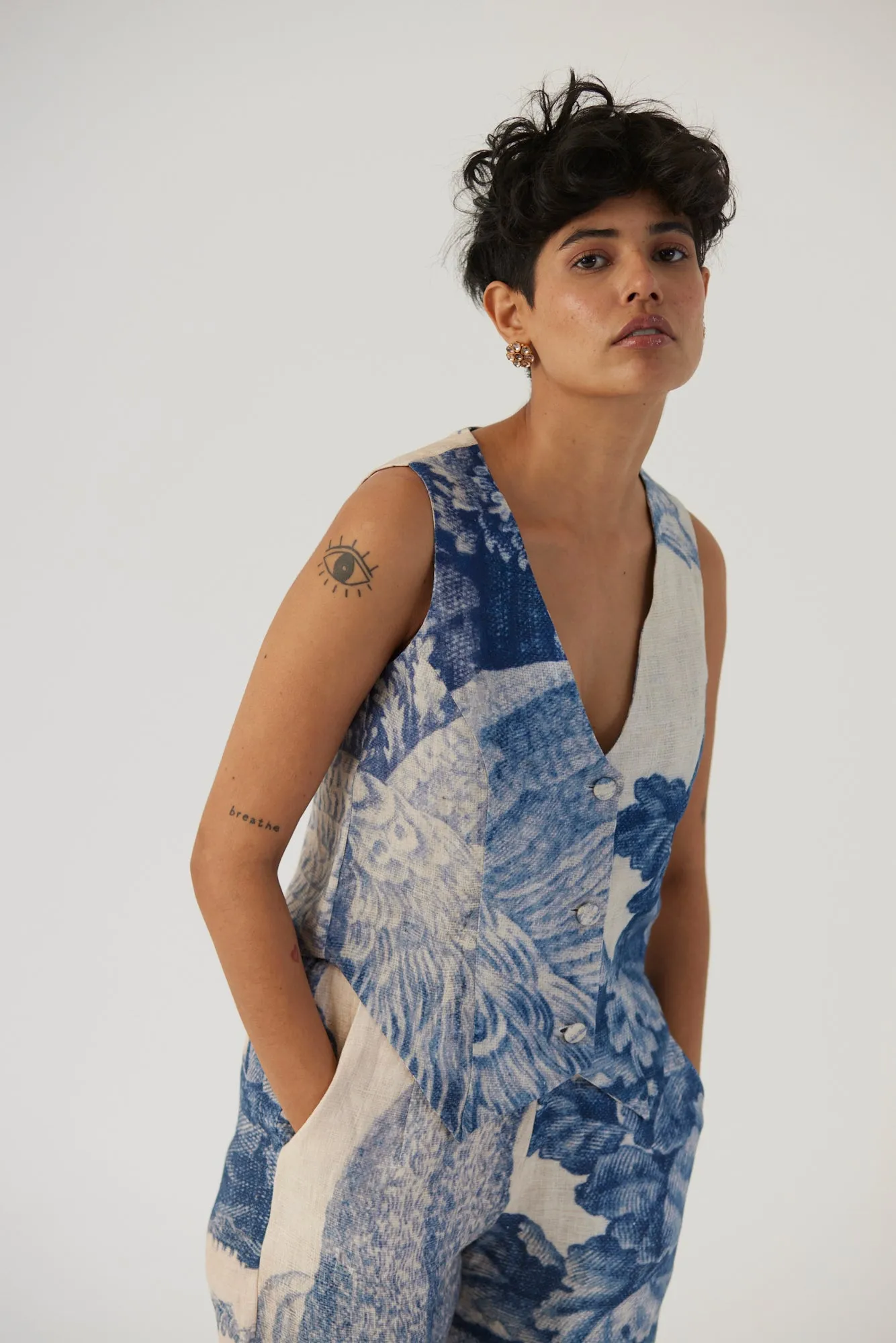 New Season Fall 24/Summer 25-Jacket Set-Linen-Morni White-YAMBB35-Fashion Edit Yam