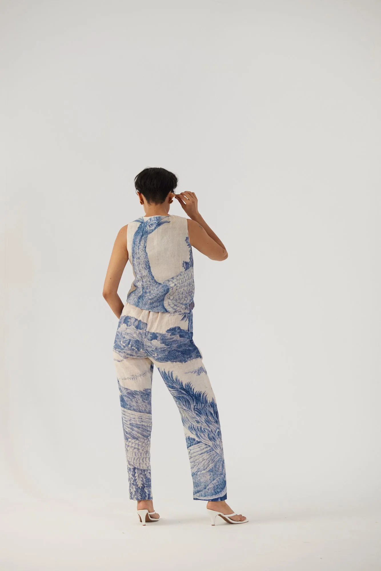 New Season Fall 24/Summer 25-Jacket Set-Linen-Morni White-YAMBB35-Fashion Edit Yam