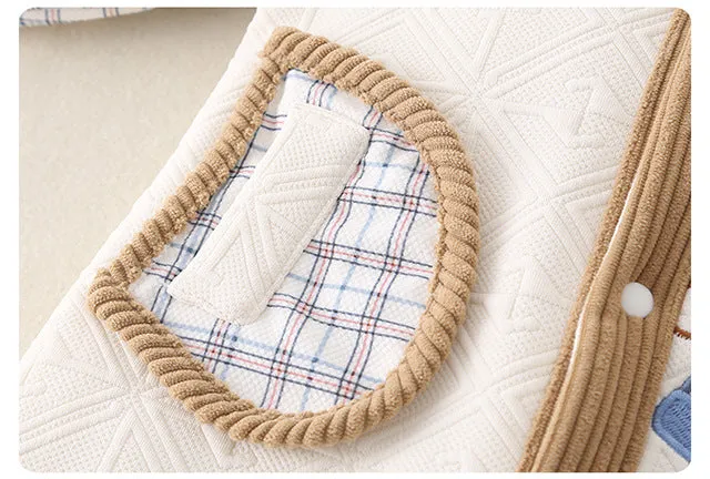 Newborn thickened jumpsuits A-type cotton-padded clothes for boys