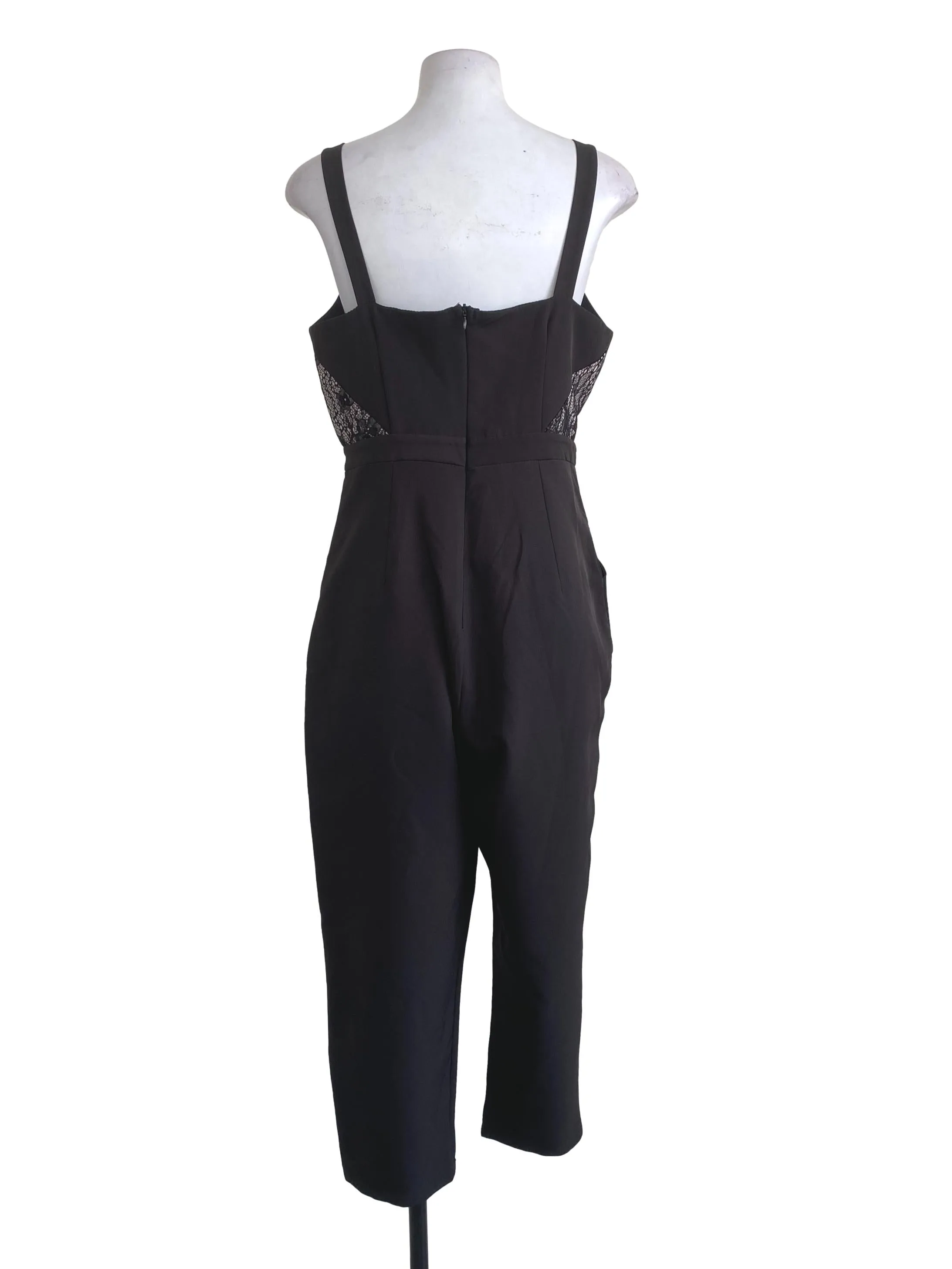 Noir Black Laced Jumpsuits