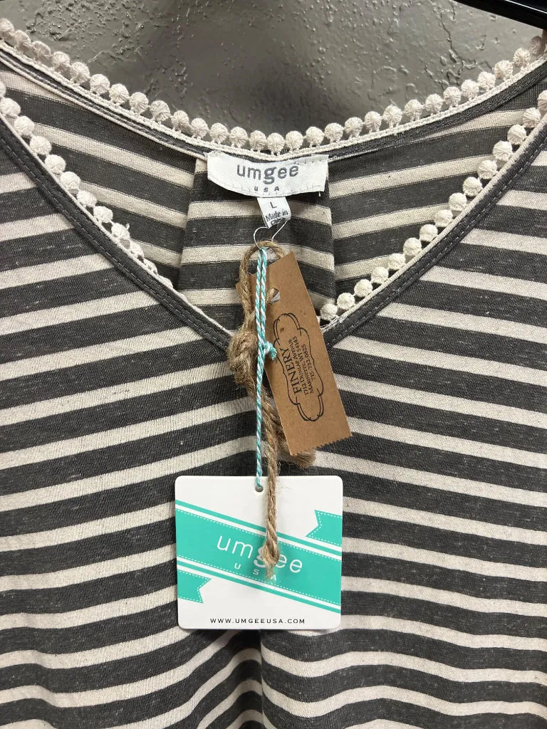 NWT UMGEE STRIPED DRESS