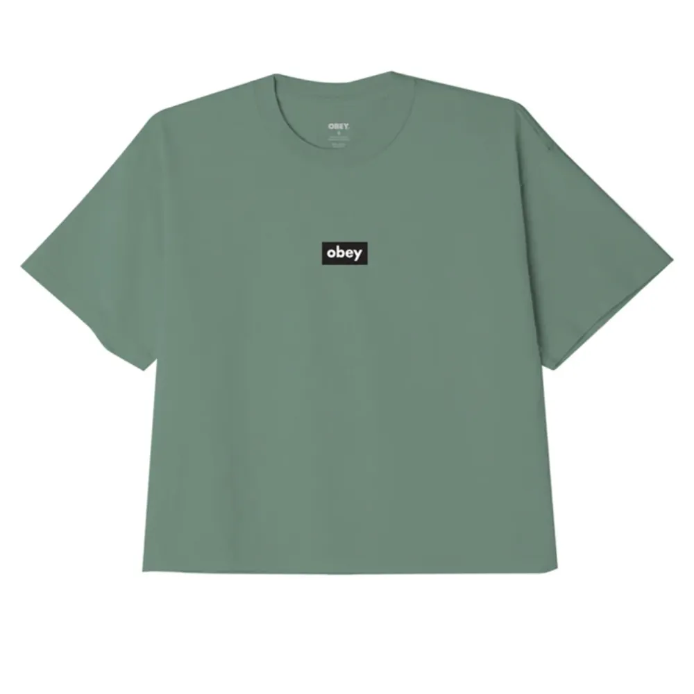 Obey Tag Custom Crop Tee