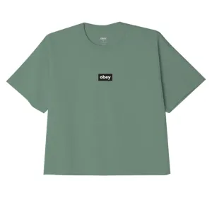 Obey Tag Custom Crop Tee