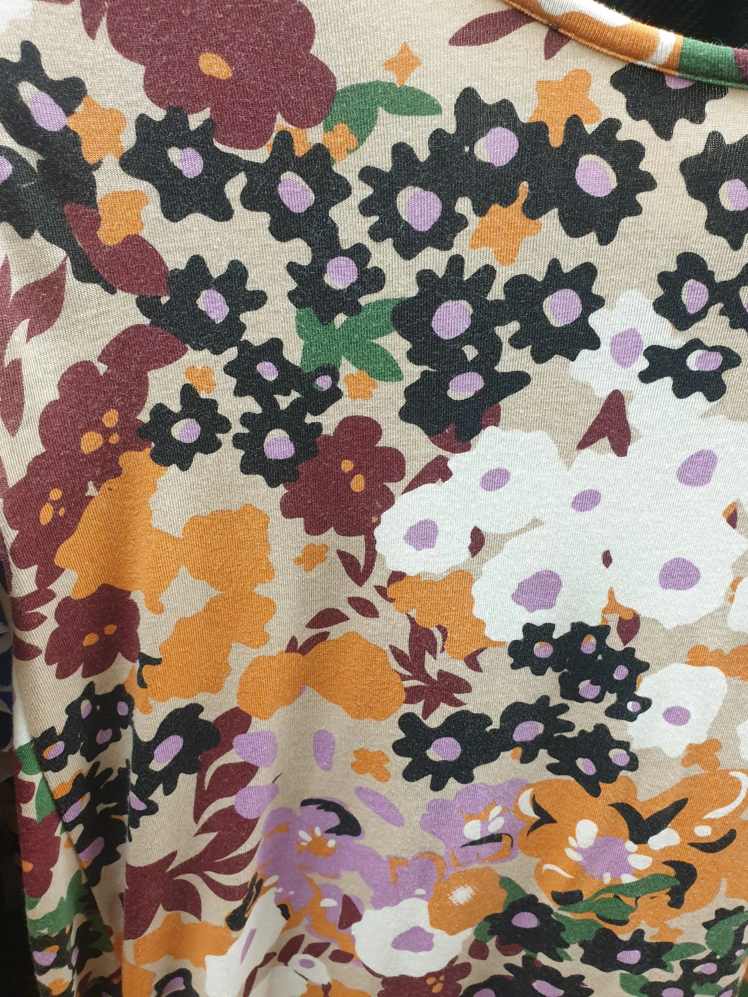 Obus floral half sleeve dress size 2, best fits 10